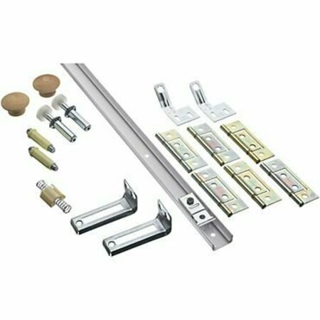 BEST HINGES 30 lb. Bifold Retail Set for 48in Opening # S402-044 White Finish BF300048